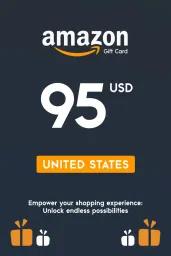 Amazon $95 USD Gift Card (US) - Digital Code