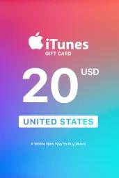 Apple iTunes $20 USD Gift Card (US) - Digital Code