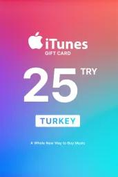 Apple iTunes ₺25 TRY Gift Card (TR) - Digital Code