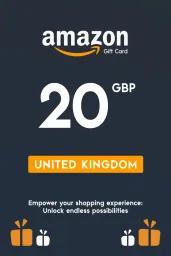 Amazon £20 GBP Gift Card (UK) - Digital Code