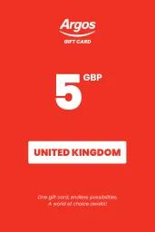 Argos £5 GBP Gift Card (UK) - Digital Code
