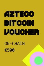 Azteco Bitcoin On-Chain Voucher €500 EUR Gift Card - Digital Code