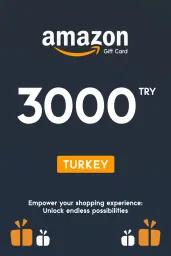 Amazon ₺3000 TRY Gift Card (TR) - Digital Code