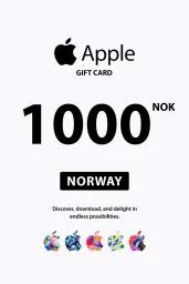 Apple 1000 NOK Gift Card (NO) - Digital Code