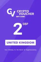 Crypto Voucher Bitcoin (BTC) 2 GBP Gift Card (UK) - Digital Code