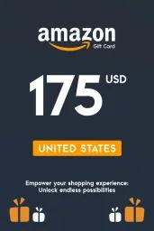 Amazon $175 USD Gift Card (US) - Digital Code