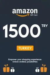 Amazon ₺1500 TRY Gift Card (TR) - Digital Code