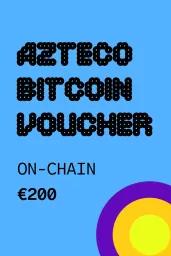 Azteco Bitcoin On-Chain Voucher €200 EUR Gift Card - Digital Code