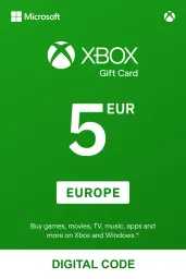 Product Image - Xbox €5 EUR Gift Card (EU) - Digital Code