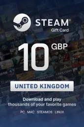 Steam Wallet £10 GBP Gift Card (UK) - Digital Code