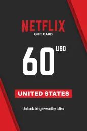 Netflix $60 USD Gift Card (US) - Digital Code