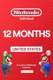 Nintendo Switch Online 12 Months Individual Membership (US) - Digital Code