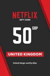 Netflix £50 GBP Gift Card (UK) - Digital Code