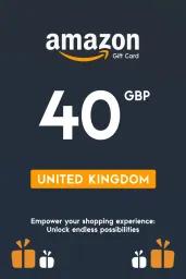 Amazon £40 GBP Gift Card (UK) - Digital Code