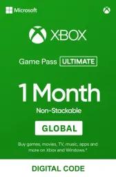 Xbox Game Pass Ultimate 1 Month Non-Stackable - Xbox Live - Digital Code