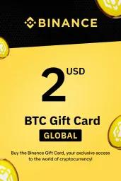 Binance (BTC) 2 USD Gift Card - Digital Code