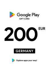 Product Image - Google Play €200 EUR Gift Card (DE) - Digital Code