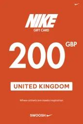 Nike 200 GBP Gift Card (UK) - Digital Code