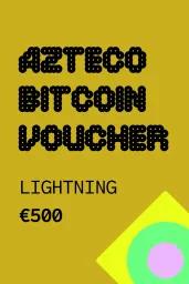 Azteco Bitcoin Lightning Voucher €500 EUR Gift Card - Digital Code
