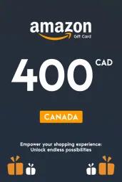 Amazon $400 CAD Gift Card (CA) - Digital Code