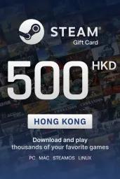 Steam Wallet $500 HKD Gift Card (HK) - Digital Code