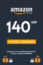 Amazon £140 GBP Gift Card (UK) - Digital Code
