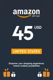 Amazon $45 USD Gift Card (US) - Digital Code