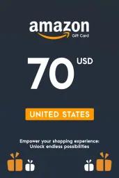 Amazon $70 USD Gift Card (US) - Digital Code