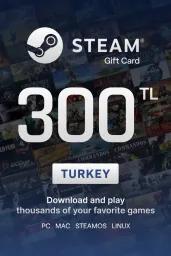 Steam Wallet ₺300 TL Gift Card (TR) - Digital Code
