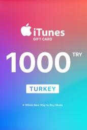 Apple iTunes ₺1000 TRY Gift Card (TR) - Digital Code
