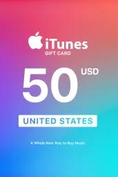 Apple iTunes $50 USD Gift Card (US) - Digital Code
