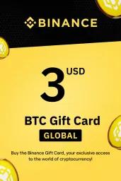Binance (BTC) 3 USD Gift Card - Digital Code