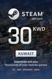 Product Image - Steam Wallet 30 KWD Gift Card (KW) - Digital Code
