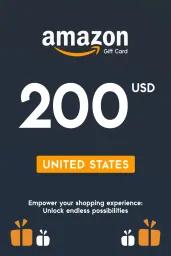 Amazon $200 USD Gift Card (US) - Digital Code