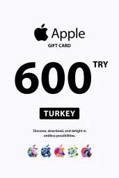 Apple ₺600 TRY Gift Card (TR) - Digital Code