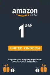 Amazon £1 GBP Gift Card (UK) - Digital Code