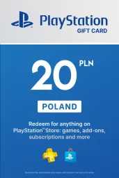 Product Image - PlayStation Store zł‎20 PLN Gift Card (PL) - Digital Code