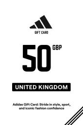 Adidas £50 GBP Gift Card (UK) - Digital Code
