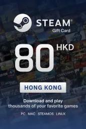 Steam Wallet $80 HKD Gift Card (HK) - Digital Code