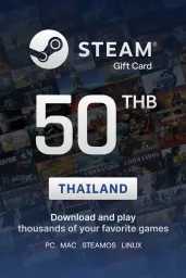 Product Image - Steam Wallet ฿50 THB Gift Card (TH) - Digital Code