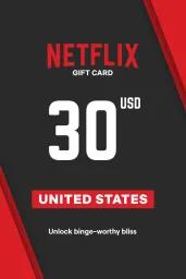 Netflix $30 USD Gift Card (US) - Digital Code