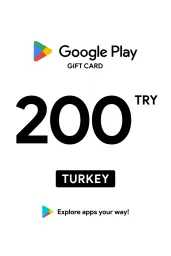Product Image - Google Play ₺200 TRY Gift Card (TR) - Digital Code