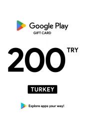 Google Play ₺200 TRY Gift Card (TR) - Digital Code