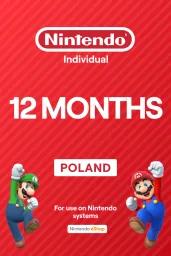 Nintendo Switch Online 12 Months Individual Membership (PL) - Digital Code
