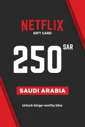 Netflix 250 SAR Gift Card (SA) - Digital Code