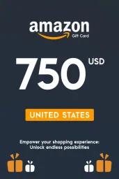 Amazon $750 USD Gift Card (US) - Digital Code