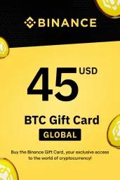 Binance (BTC) 45 USD Gift Card - Digital Code