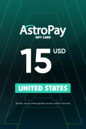 AstroPay $15 USD Card (US) - Digital Code