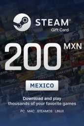 Product Image - Steam Wallet $200 MXN Gift Card (MX) - Digital Code