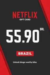 Product Image - Netflix R$55.90 BRL Gift Card (BR) - Digital Code